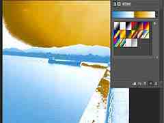 ps怎么给图片添加渐变映射?